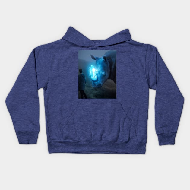 Precious Friend Kids Hoodie by Ergen Art